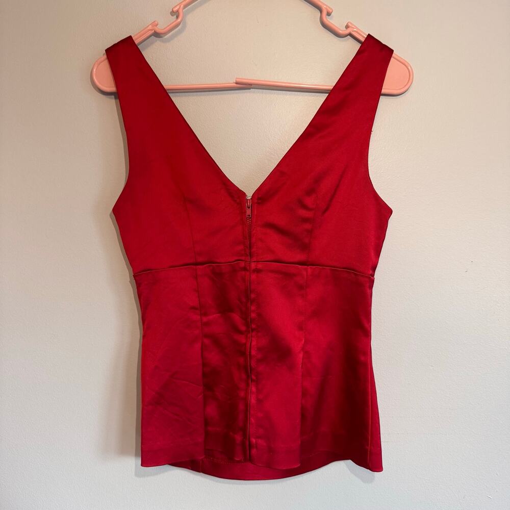 Xscape Red Blouse - Picture 3 of 3